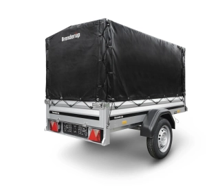 Přívěsný vozík Brenderup 1203S UB | 204 x 116 cm + plachta s konstrukcí 125 cm 