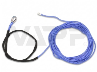 Lano syntetické 15 m, pr. 5 mm s okem