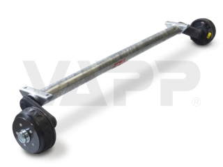 Náprava KNOTT GB 13 (1350 kg) b= 800 mm, c=1250 mm, 200x50, 112x5