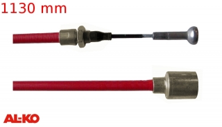 Lanovod brzdový AL-KO Profi Long life 1130/1326mm,  rychlomont. s čočkou