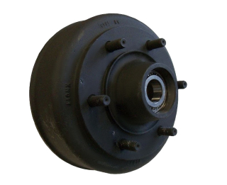 Buben brzdový KNOTT 300x80 (205x6) včetně ložisek 