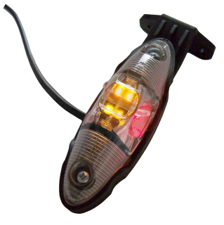 Svítilna doplňková obrysová LED Fristom FT-038 II (12-24V) na držáku 