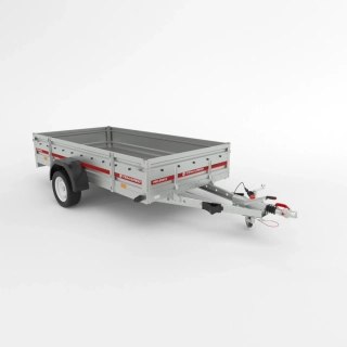 Brzděný přívěsný vozík TEMARED PRO BRAKE | 296 x 150 cm | 1500 kg