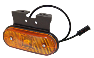 Svítilna boční obrysová LED Lucidity 26252, 12-24V, s odrazkou, konektor PRS, 0.5 m, NOVINKA