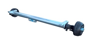 Náprava KNOTT GB 13 (1350 kg) b=1300 mm 200x50 (112x5) kovaná ramena