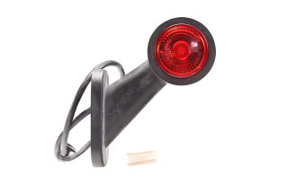 Svítilna doplňková obrysová LED WAS W21.7RF 299BC, 12-24V, pravá 108 mm, QS150