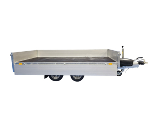 Přívěsný vozík brzděný NEPTUN Nordica PRO ALU | 405 × 197,5 cm | 2700 kg