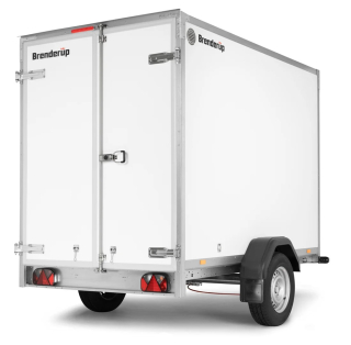 Skříňový přívěs Brenderup CD260WBD | 260 × 155 × 185 cm | 1300 kg