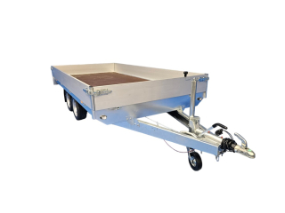 Přívěsný vozík brzděný NEPTUN Nordica PRO ALU | 405 × 197,5 cm | 2000 kg