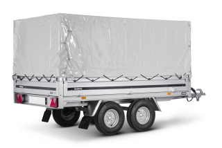 Plachta s konstrukcí výš. 80 cm nad bočnice, typ 3251ST, 3250S 