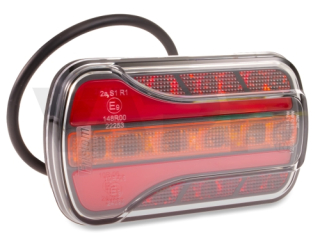 Svítilna Fristom FT-350 sdružená LED 12-36V, L/P-BL/BR/KO