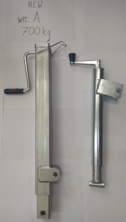 Šroubový zvedák pro sklopné přívěsy Neptun