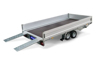 Přívěsný vozík NIEWIADOW Sklopný SONDA II Cargo 400 x 205 x 40 cm 2500 kg